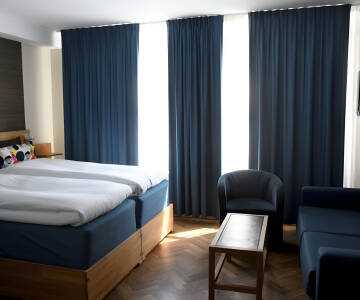 Die schönen und einladenden Zimmer bieten ein hohes Maß an Komfort und bieten eine komfortable Basis für Ihren Aufenthalt in Huskvarna.