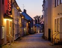 Machen Sie einen Ausflug in das Hochland von Småland und erkunden Sie die Möglichkeiten der alten schönen Schul- und Regimentsstadt Eksjö.