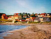 The popular holiday resort of Skagen is just 35 km away