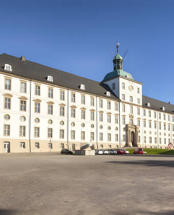 Visit Gottorp Castle with its beautiful Baroque gardens and three art museums; the National Museum of Art, Cultural History and Archaeology.