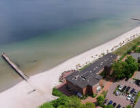 The cosy spa town of Eckernförde is not far from the hotel, where you can relax by the town's beautiful beach.