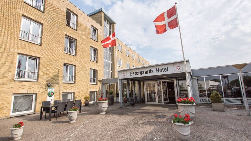 Das Østergaards Hotel liegt zentral in der  Textilstadt Herning.