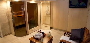 Relax in the hotel's lovely sauna area and enjoy free access to the nearby gym.