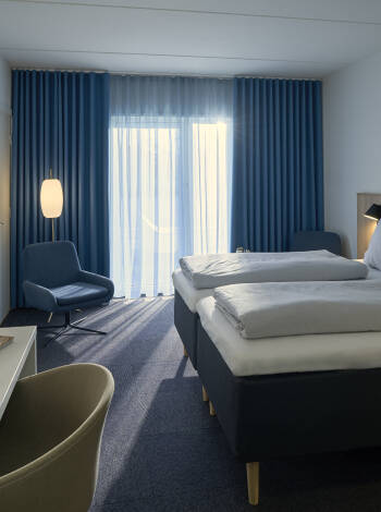 Have dinner at the hotel and enjoy a good glass of wine for the food from the hotel's own vinotek.