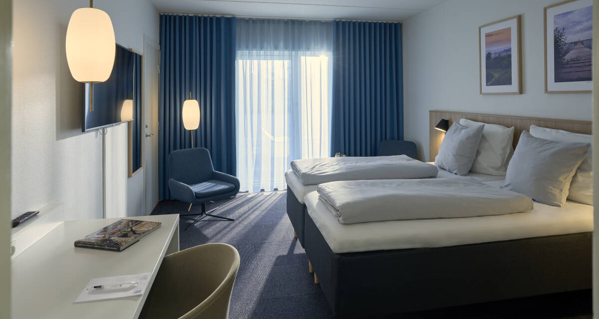 Standard Doppelzimmer m. 1 Extrabett