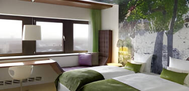 Die Zimmer bieten hohen Komfort und Bequemlichkeit sowie eine wunderschöne Aussicht auf Kopenhagen.