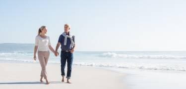 Hotel Juelsminde Strand ligger ikke langt fra den skønne og indbydende strand.