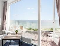 Die Superior-Zimmer und -Suiten verfügen auch über einen Balkon, von denen einige auch einen schönen Meerblick bieten.