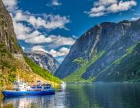 Der er masser af gode udflugtsmål i kort afstand fra hotellet - besøg f.eks. den UNESCO-listede Nærøy Fjord.