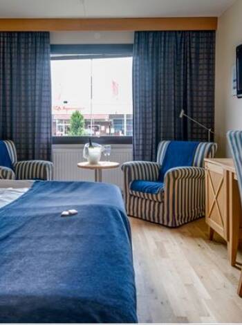 Njut av hotellets trevliga atmosfär med ljusa och fräscha rum samt gemensamma utrymmen.