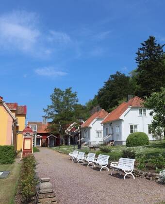 Gränna er ensbetydende med svensk idyll med flotte trehus og brostensbelakte gater.