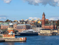 Das moderne Stadthotel liegt zentral in Helsingborg, in der Nähe des stimmungsvollen Hafens.