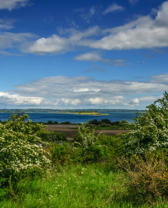 Utforska Helnæs, en naturpärla på Fyns västkust med ett fridfullt, orört landskap och härliga stränder.