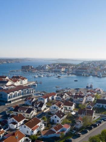 Das Hotel befindet sich mitten in Marstrand, umgeben von malerischen Häusern, und der Badestrand ist nur wenige Fußminuten entfernt.