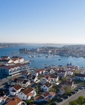 Das Hotel befindet sich mitten in Marstrand, umgeben von malerischen Häusern, und der Badestrand ist nur wenige Fußminuten entfernt.