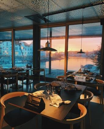 På hotellets restaurant, Ottos Kok, er det de lokale smakene som gjelder.