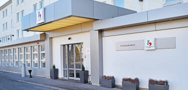 Good Morning+ Hägersten is located in a quiet suburb, about a 10-minute walk from the nearest metro station.