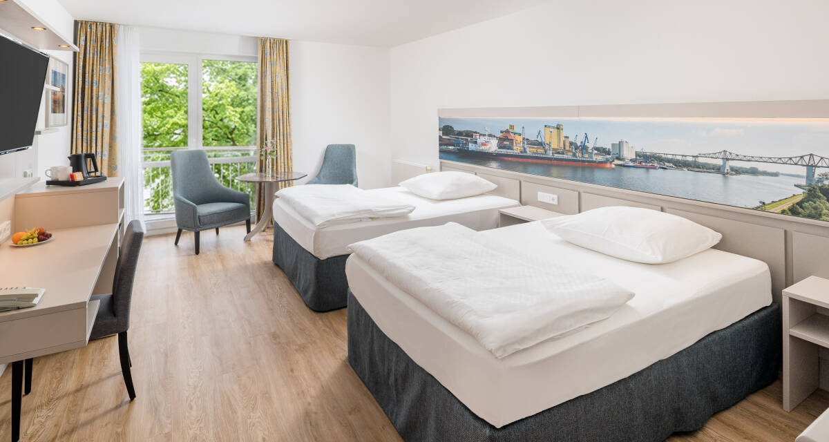Double room w. 1 extra bed Comfort