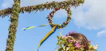 I Sverige har de det også med festlige optog og der er altid en god grund til at fejre noget!