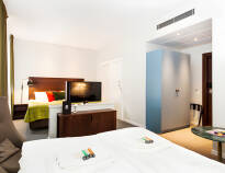 Die modernen Zimmer bieten einen 4-Sterne-Standard und hohen Komfort während Ihres Aufenthalts.