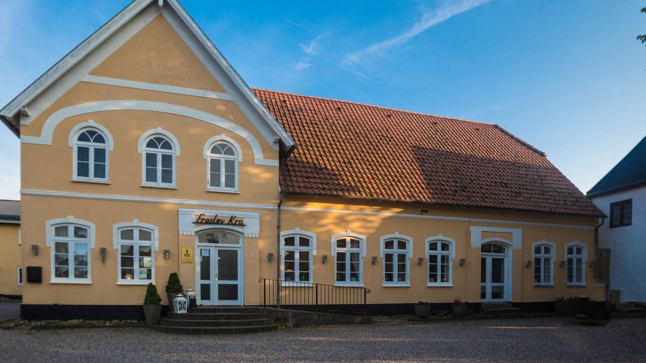 The charming yellow building celebrated its 270th anniversary in 2019, creating a cosy and atmospheric setting for your stay.