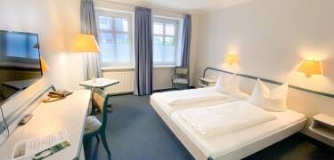 Get a good night's sleep in the lovely beds and be ready for breakfast before exploring.
