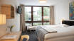 Hotellets værelser er lyse med en charmerende indretning og er en god base for jeres tur til Harzen