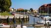 The port town of Tönning is just a short drive from Friedrichstadt.