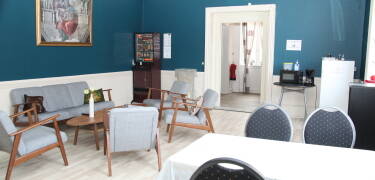 Hotel Harmonien is a charming hotel with a rich history.