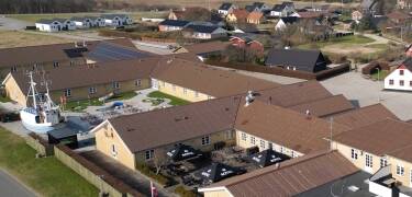 Rønnes Hotel Slettestrand ligger fantastiskt beläget nära både strand och vatten på västra Nordjylland