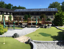 During your stay you can try out the inn's very own fun 18-hole mini golf course.