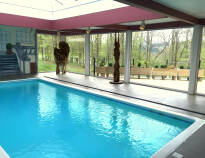 Take a dip in the lovely indoor pool and relax in the cosy surroundings.