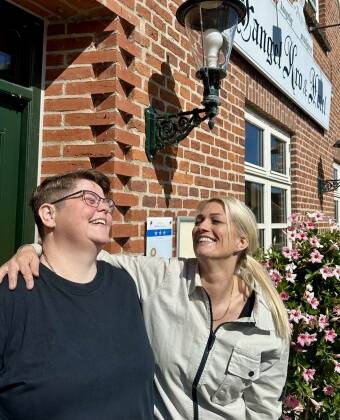 Tina and Carina and their fantastic team will do everything to ensure you have a wonderful stay with delicious food and a cosy atmosphere.