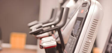 Å holde treningen i gang i løpet av ferien er ikke noe problem med det 650 kvm "seaside gymmet"