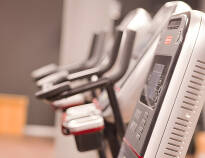 I har gode muligheder for at holde træningen ved lige i hotellets 650m² store ”Seaside Gym”.