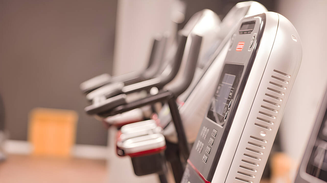 Å holde treningen i gang i løpet av ferien er ikke noe problem med det 650 kvm "seaside gymmet"