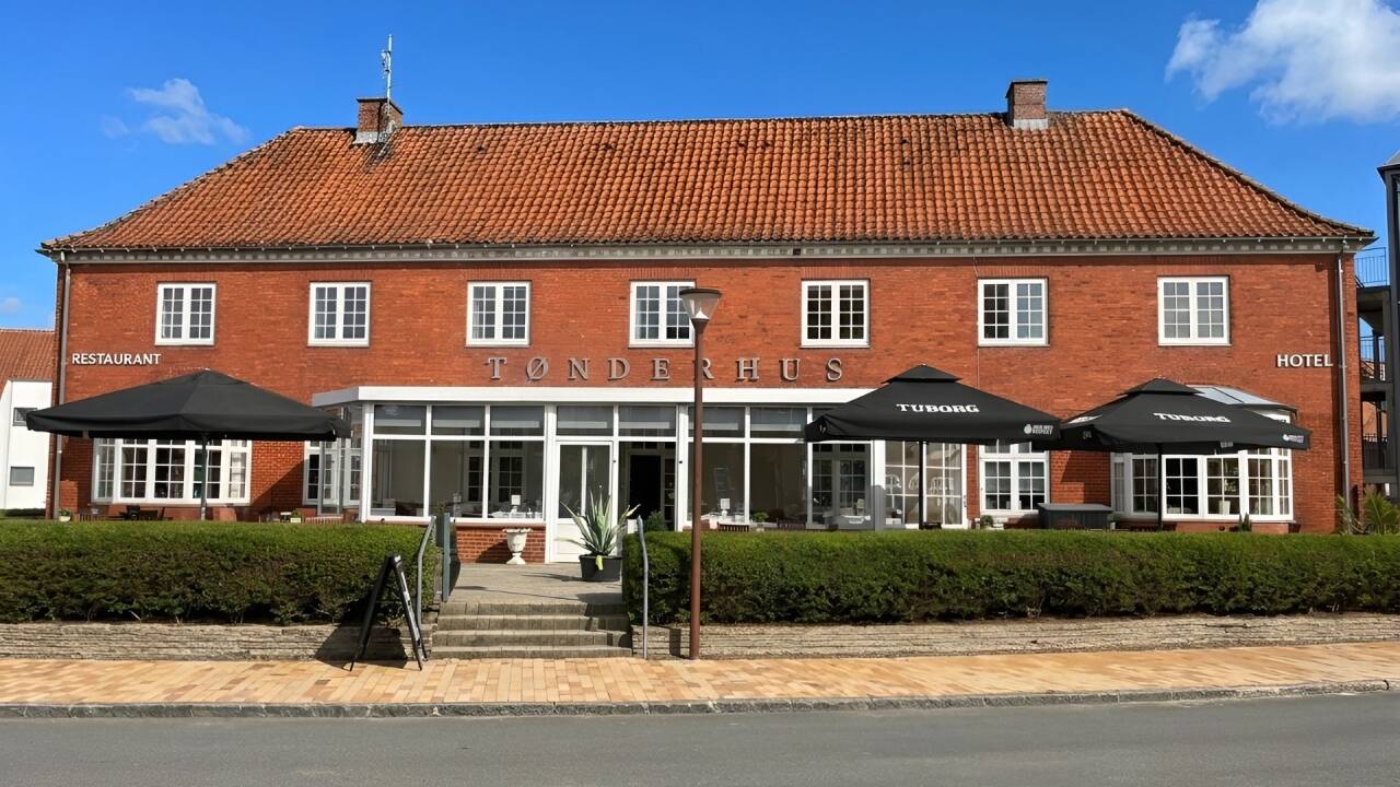 The hotel's traditional charm offers an authentic Danish hospitality experience.