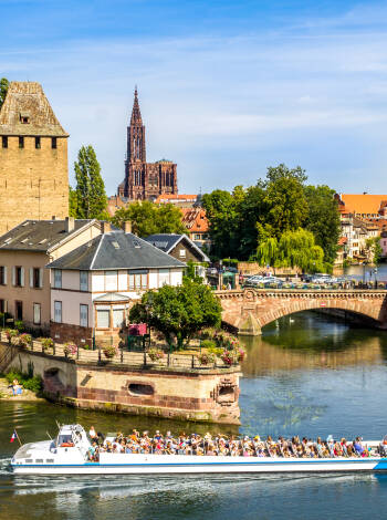 Gör en utflykt till Strasbourg där det väntar spännande sightseeing och god mat
