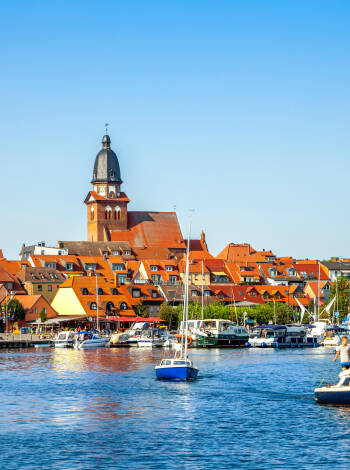 Just 10 km from the hotel is Waren, one of the most beautiful cities in northern Germany.