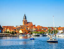 Just 10 km from the hotel is Waren, one of the most beautiful cities in northern Germany.