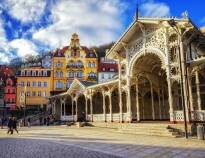 Det er kun 30 km til spa-byen Karlovy Vary (Karlsbad) med de mange varme kilder.