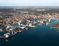 Visit exciting cities such as Tønder, Haderslev and Aabenraa.