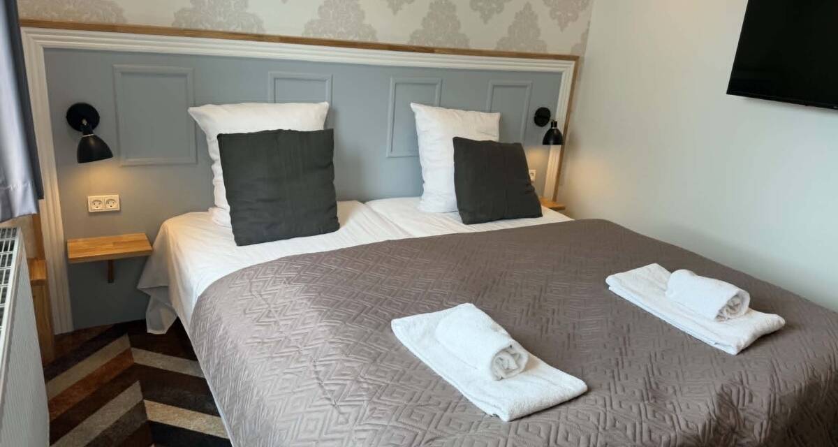 Renoviertes Mini-Doppelzimmer – Erdgeschoss.