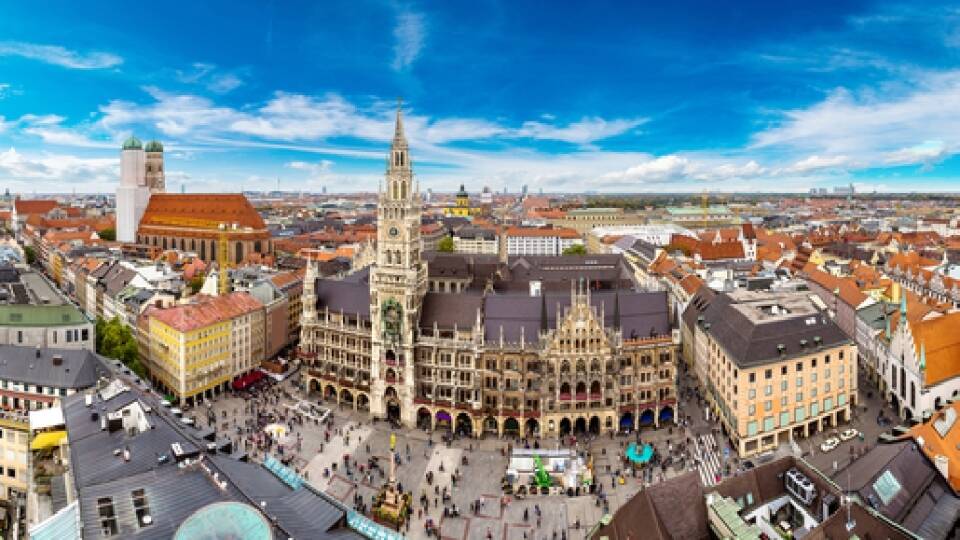 Storstaden München erbjuder en mängd kulturella sevärdheter och bra shopping.