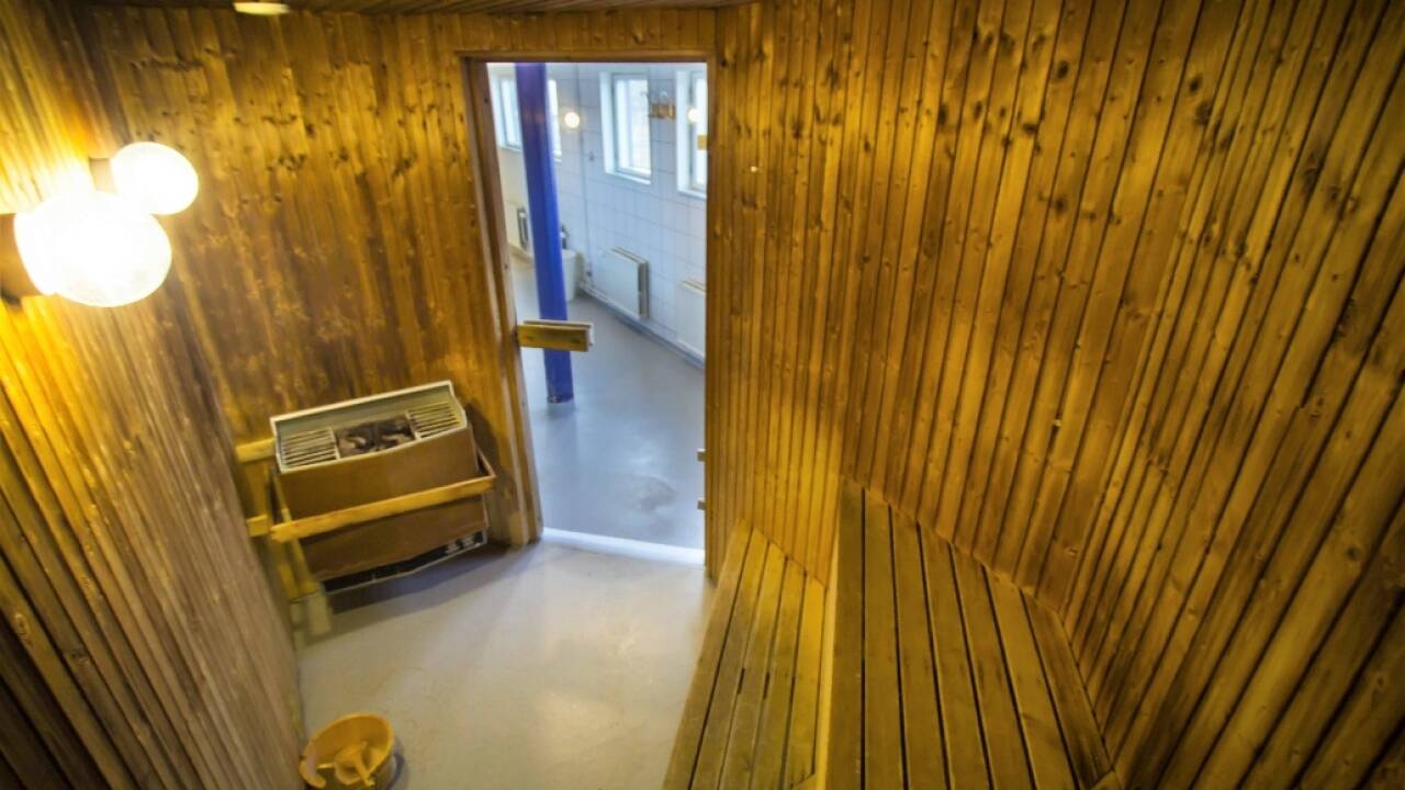 Efter en lang dag fuld af spændende oplevelser kan I koble af i hotellets sauna.