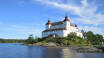 In der Nähe des Vätternsees, dem größten See Schwedens, liegt das Schloss Läckö, mit ausgezeichnetem Restaurant.