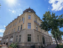 Hotel Quedlinburger Hof ligger centralt i Quedlinburg.