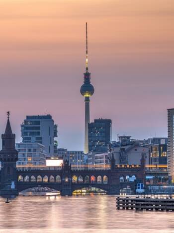 Take a scenic stroll along the Spree, just steps from the hotel