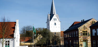 Dette hotellet har en herlig beliggenhet i Varde, i kort avstand fra markedsbyens sjarmerende sentrum.