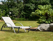 Sometimes it can be nice to just relax and enjoy the surroundings in the hotel's beautiful garden.
